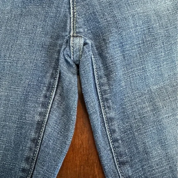 J Crew Women’s Stetch Dark Wash Distressed Skinny Jeans Size 25 - Picture 9 of 10